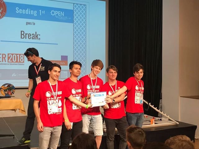 BotballRobotics's tweet photo. I think, together we can accomplish everything! #Botball #PRIAOpen #Botguy #ECER #ECER2018 : @breakrobotics_htl https://t.co/6XqyJ7vlRh