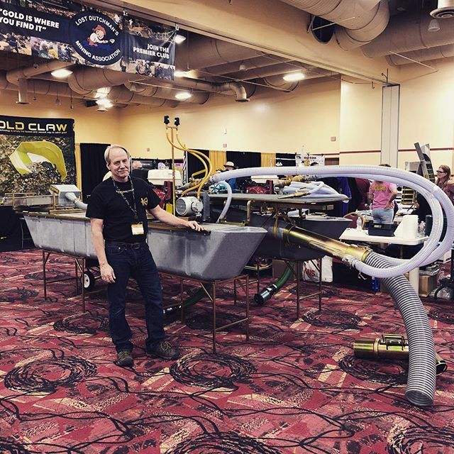 KeeneEng's tweet photo. Keene Eng is ready for the 2018 Las Vegas Gold Show. We even brought our new 6” Super Maxx Dredge! Make sure to stop by our booth. #keene #gold #prospecting #lasvegas #dredge #amra #southpoint https://t.co/rNP003KlyD https://t.co/70XVuIuFKX
