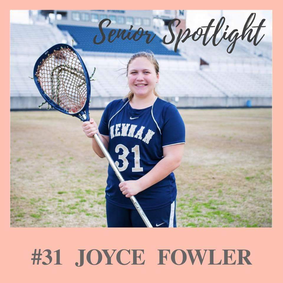 NHSLadyLax's tweet photo. 💙SENIOR SPOTLIGHT💛
 With Joyce Fowler! Joyce will be attending West Georgia University where she will major in Pre-Veterinary. Congratulations! We are so proud of you, We wish you the best of luck in all that you do!! #co2018#💙ourseniors 
@NewnanHigh @CowetaScore https://t.co/ggIiYoGyck