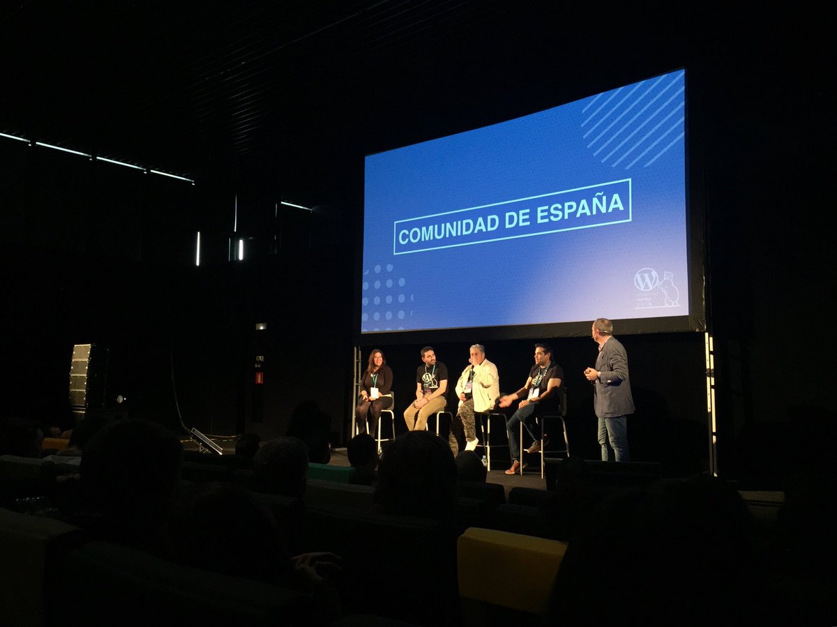 sonjaleix's tweet photo. What a great WordCamp and community! Muchas gracias a todos los ponentes, voluntarios y organizadores #WCMadrid https://t.co/QkgODwxlsH