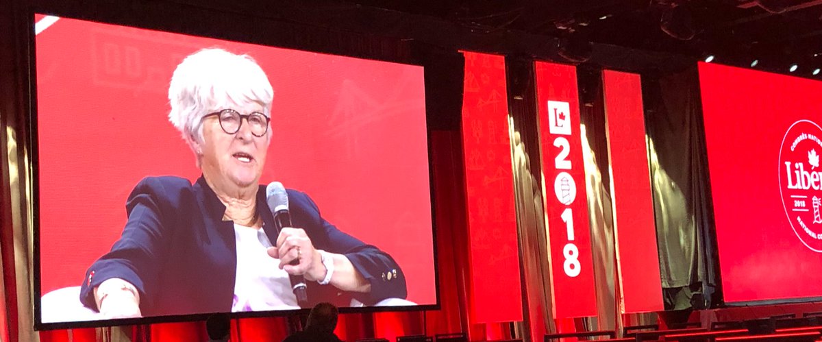 “Women can do whatever they set their mind to” - Frances MacAuley #Lib2018 #AddWomenChangePolitics #AddWomenChangeEverything