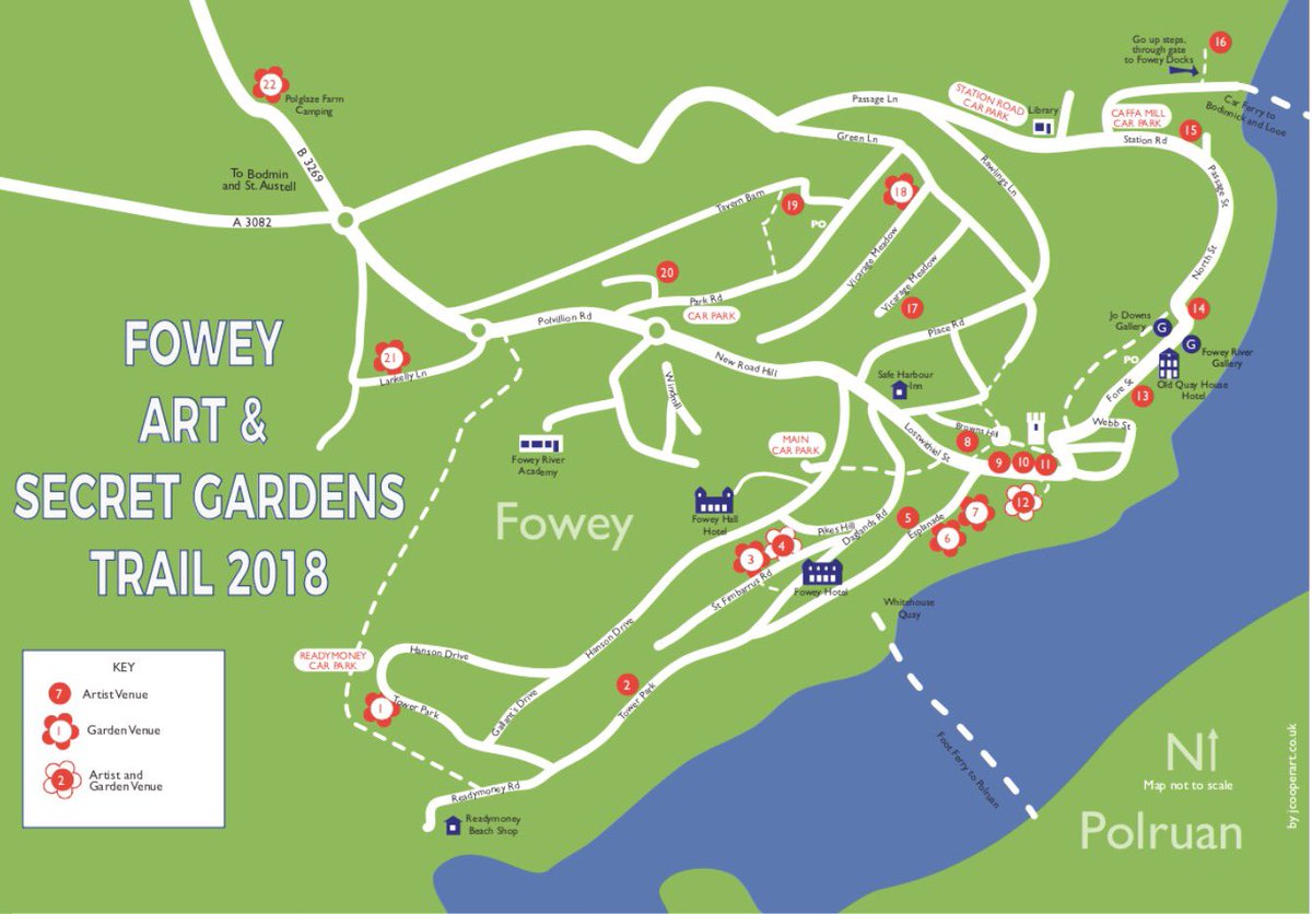 FoweyArtTrail's tweet photo. Local gardeners will be opening their wonderful private gardens on 18th and 19th May 2018 as a part of The Fowey Art Trail and Fowey Festival 🌸🌷🌺🌾🌹🌻🌼🍄☘️🐿🍀 @edenproject @HeliganGardens @Cornishgardens https://t.co/QKH3quhMjx