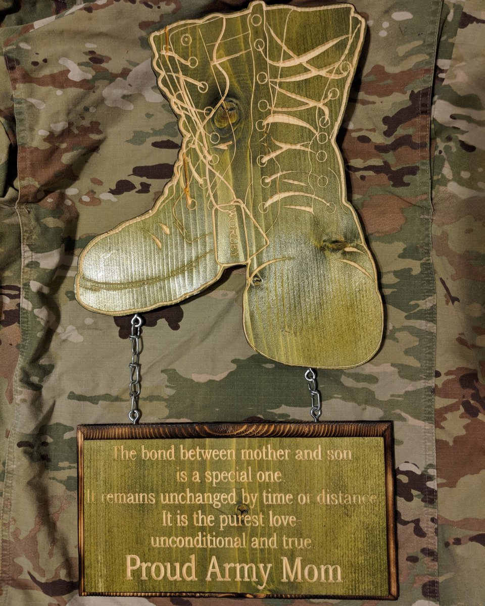 Dn5 Designs On Twitter Army Boot Wall Hanger For A Proud Army