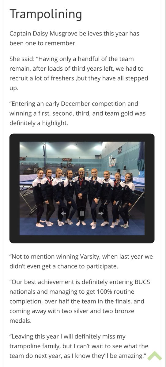 CCCUtramps's tweet photo. @CCSUUNIfied end of BUCS round up😇 so so proud of this team and how much we have achieved this year💃🏻🏆 very proud to be a part of this family at uni👯‍♀️ #cccu #C4tillidie #teamcccu #tramps https://t.co/kNChT1j6L8