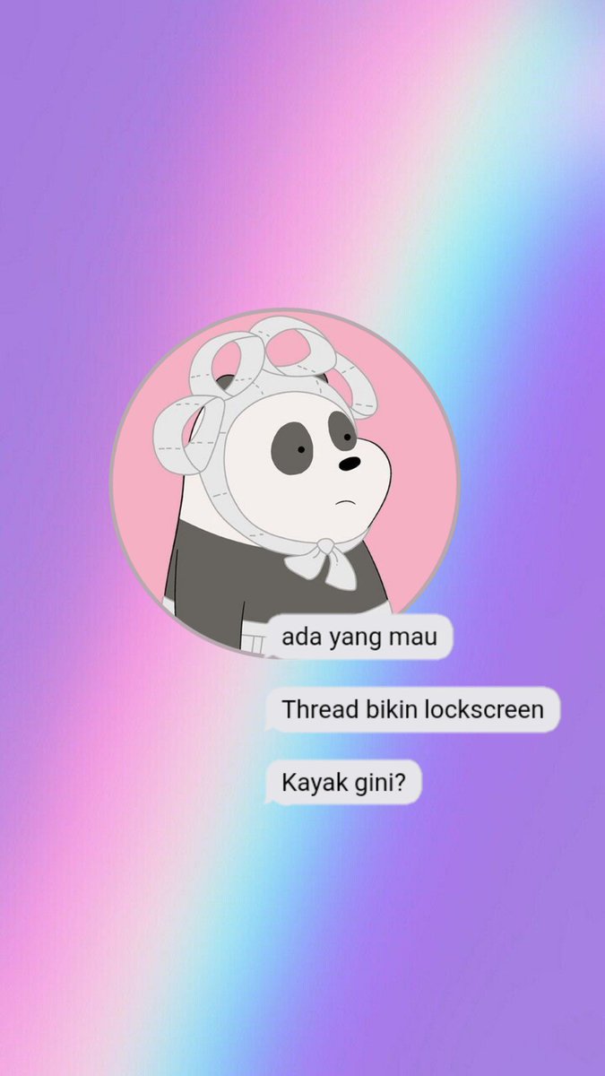 [Tutorial lockscreen]  sering liat lockscreen kayak gini? Beberapa mungkin udah bisa. Tapi buat yang belum bisa atau mungkin mau bikin sendiri sesuai kreatifitas sendiri boleh di pantengin thread ini, jangan lupa retweet agar yang lain tau dan tap ♡ agar tidak kehilangan. 👌