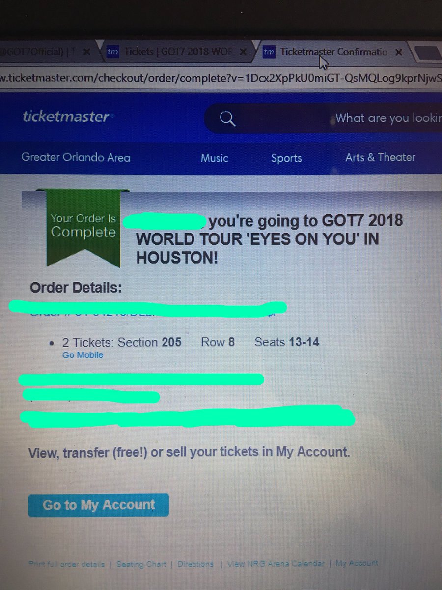jaerising's tweet image. y’all.... bailey and i have two tickets. it isn’t what we wanted. i cried because i thought we wouldn’t get any. but we’re seeing the boys!!!

See you in Houston, @GOT7Official 💖💕💘💓💗💞💓💘💘
