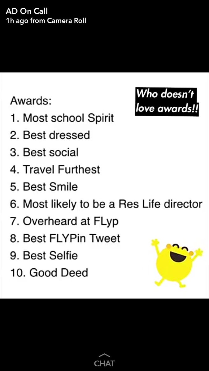 BenjoMANasch's tweet photo. @flyp_wsc 
#ThoseFLYPnRAs 
Don't forget to nominate people for awards!!! https://t.co/3j7oddOQ52