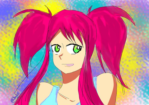 OhykoChan's tweet photo. Просто решила нарисовать тян. https://t.co/n3v2fWhqvx