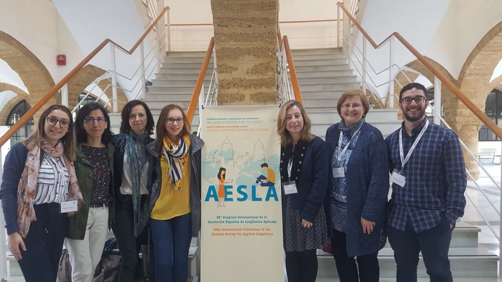digital_genres's tweet photo. A great team at a great conference! So long #AESLA2018, and a big thank you to Ana Bocanegra! https://t.co/QfjtELNiQB