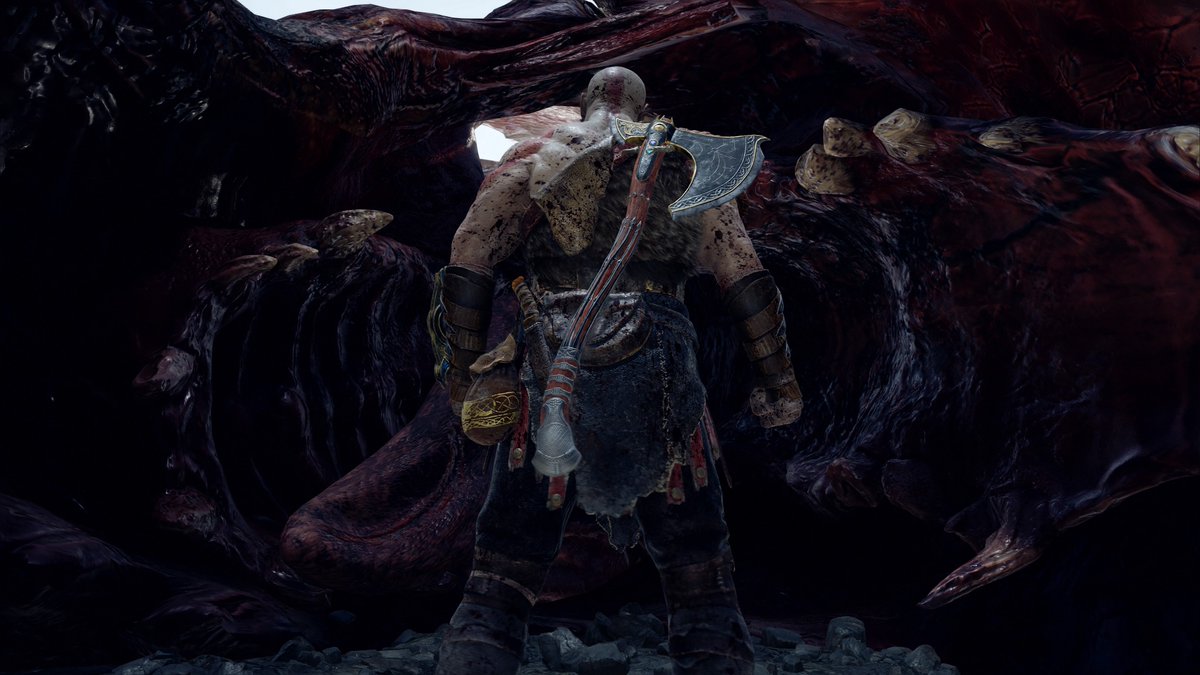 porkchop547's tweet photo. Puny creature #GodofWar #PS4share https://t.co/kHIZR8NM4y