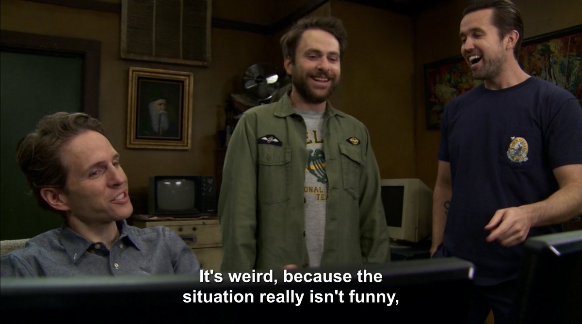 human_dis4ster's tweet photo. my friends when i make jokes about my own trauma https://t.co/wRodJkzYWo