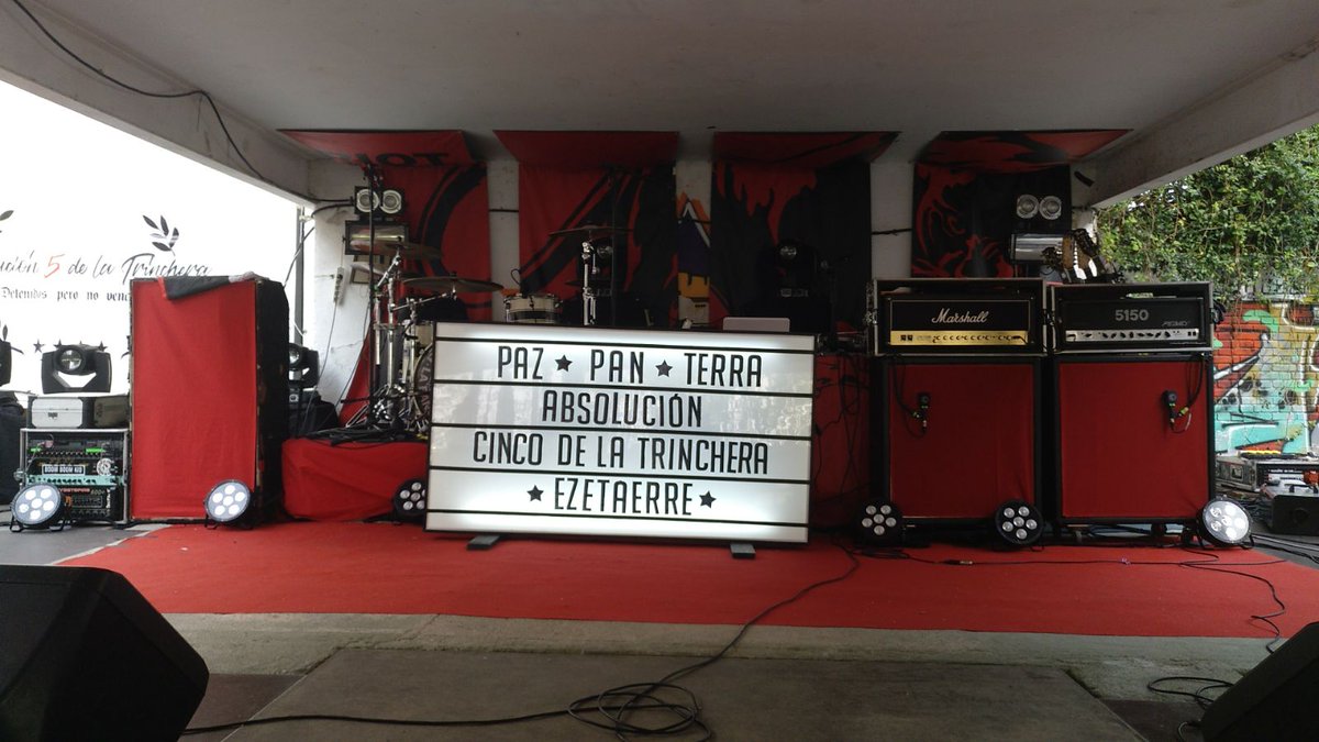 Arrancando motores,  vamos empezando!!?  ABSOLUCIÓN CINCO DE LA TRINCHERA <a href="/RiotPropaganda_/">Riot Propaganda</a> @CSOJ_Atalaya #notelopierdas APENAS QUEDAN ENTRADAS!!