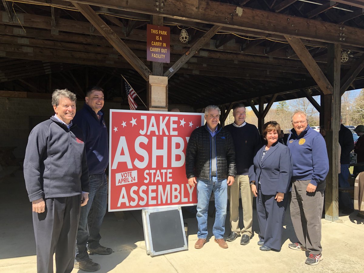calebworthen's tweet photo. Amazing group of volunteers out today for @JakeCAshby! Beautiful day to rally and knock on some doors. 🇺🇸 Vote 🗳 Jake Ashby ✅ for New York State Assembly on Tuesday April 24th! #LeadRight #AshbysArmy #TeamFaso https://t.co/LY5DrQP4xh