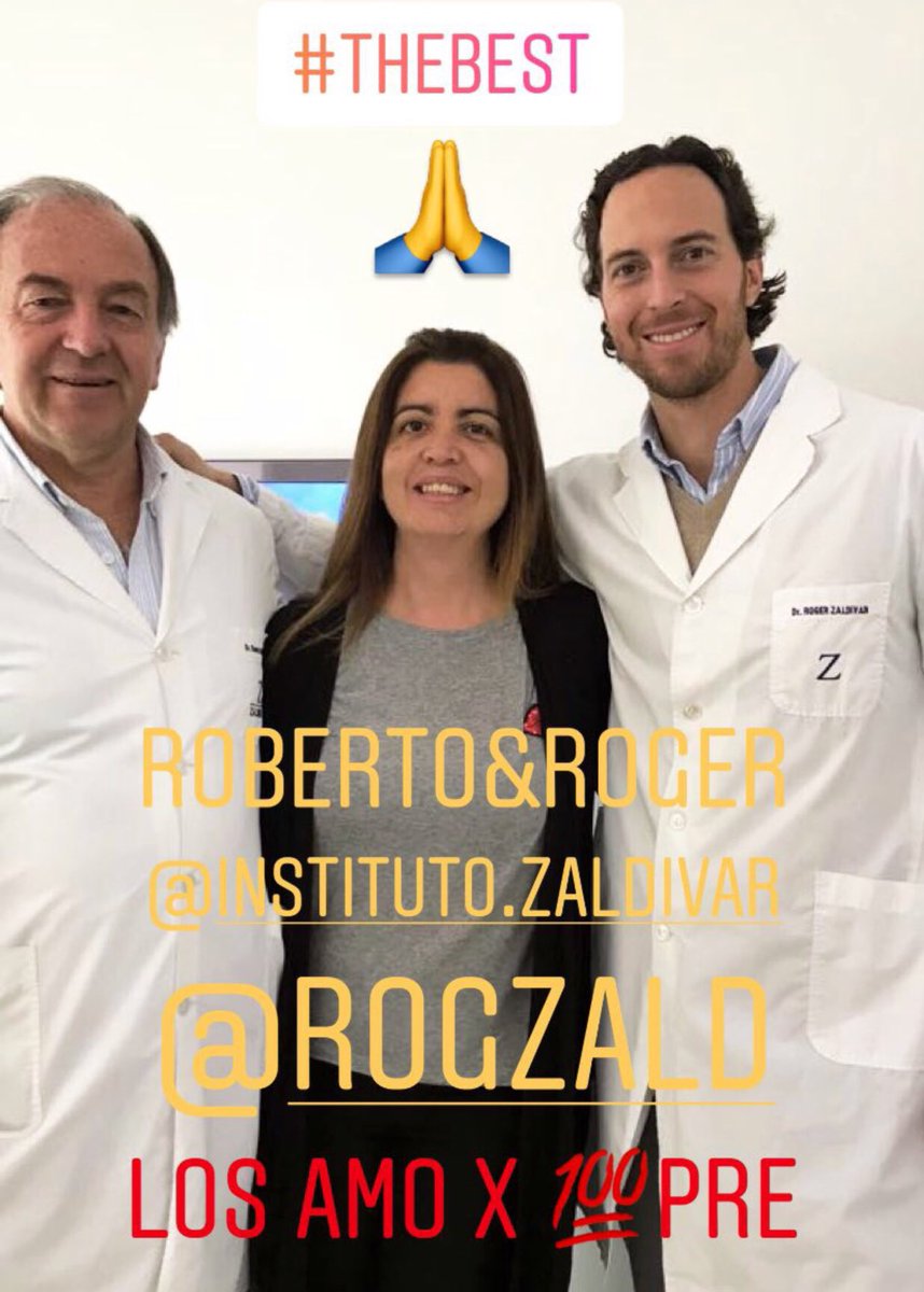saludnewsonline's tweet photo. #MiSueñoHechoRealidad en el .@InstZaldivar .@NIPspeakerOK juntos a los mejores del mundo #Roberto y .@RogZaldivar #ExcelenciaTotal 😍 🙏🏻💛 https://t.co/7m1W6dAix9