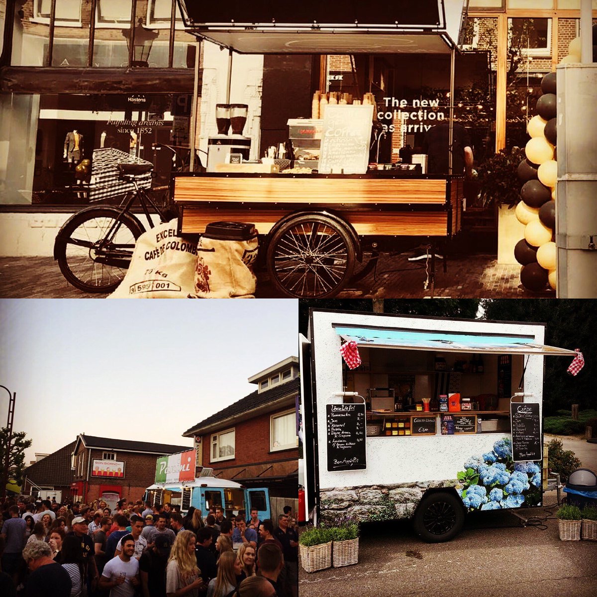 Foodrock voor de broodnodige energie. Met oa Everyday Street Café, Il Camion Panini en Vive la Crêpe ☕️🥞🥖😎🤩 #foodtrucks #randrock #festival. Meer info op Facebook ✔️