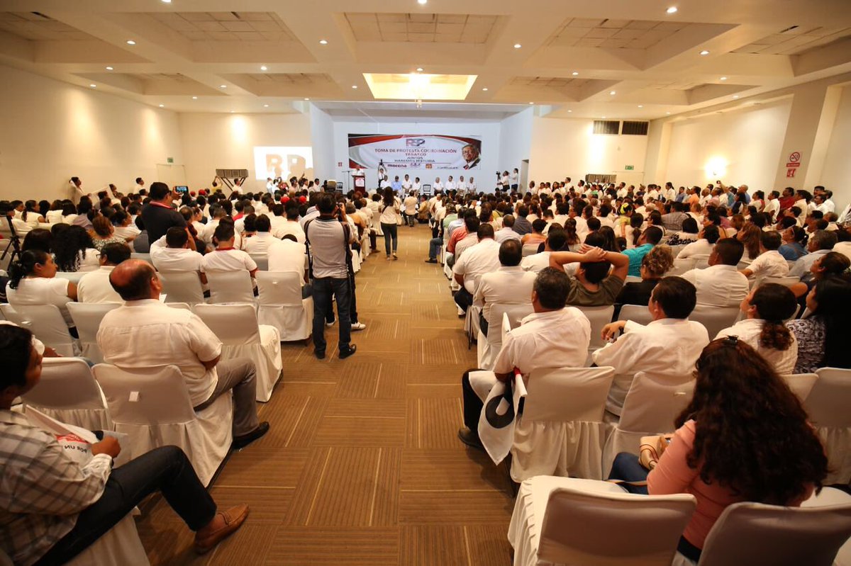 adan_augusto's tweet photo. Asistí como invitado a la asamblea de las Redes Sociales Progresistas Magisteriales; agradezco al coordinador nacional Profesor Rafael Ochoa Guzmán su apoyo y presencia. Unidos vamos a Reconciliar a Tabasco https://t.co/7ZID3ioudg