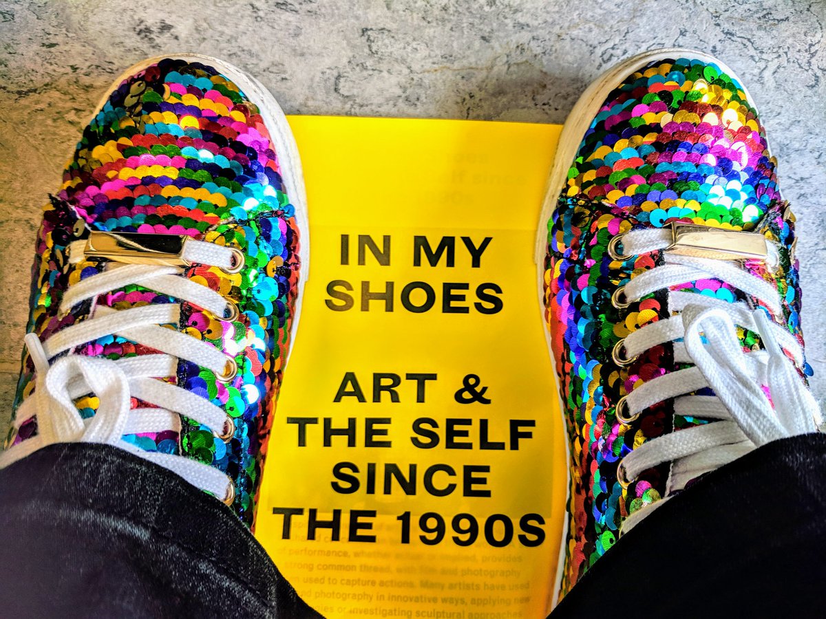 #inmyshoes fabulous day x lovely to meet so many people who are passionate about art :-) xxx