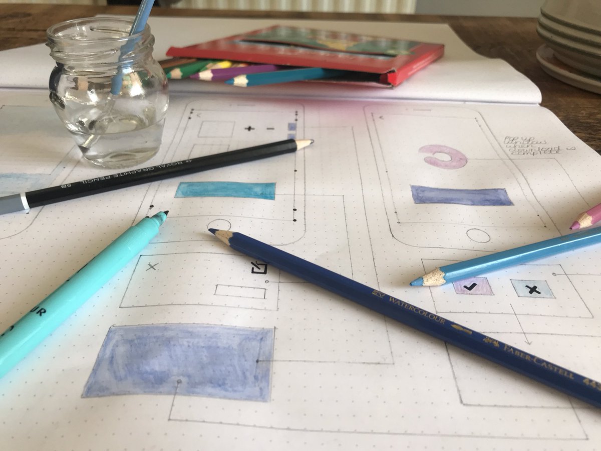 J0gilvie's tweet photo. When Sketch is getting you down #InteractionMaps #Watercolours https://t.co/xjt9xSqqIL