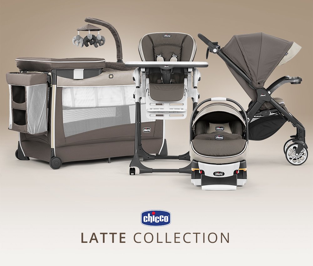 chicco bravo le trio travel system latte