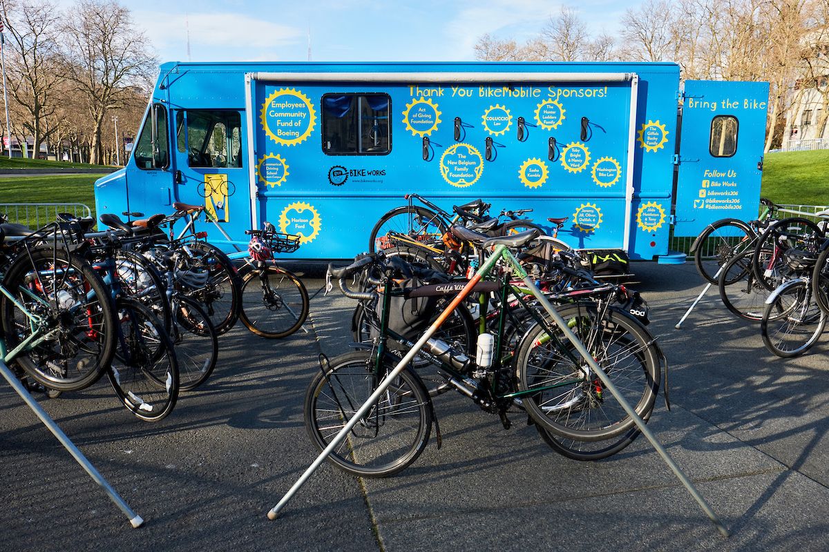Biking to the <a href="/SoundersFC/">Seattle Sounders FC</a> game tomorrow? We'll be there, providing #bike #parking. Come on over and say hello to our Executive Director, Deb. She'll watch your bike while you watch the game.