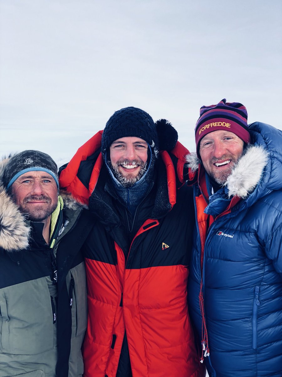 What a bloody epic week! @Jasonfox1976 <a href="/DeanMumm/">Dean Mumm</a> <a href="/BorneCharity/">Borne</a> North Pole Conquered. Awesome effort from the whole team!! ✅✅✅🍺🍺🍺👊👊👊