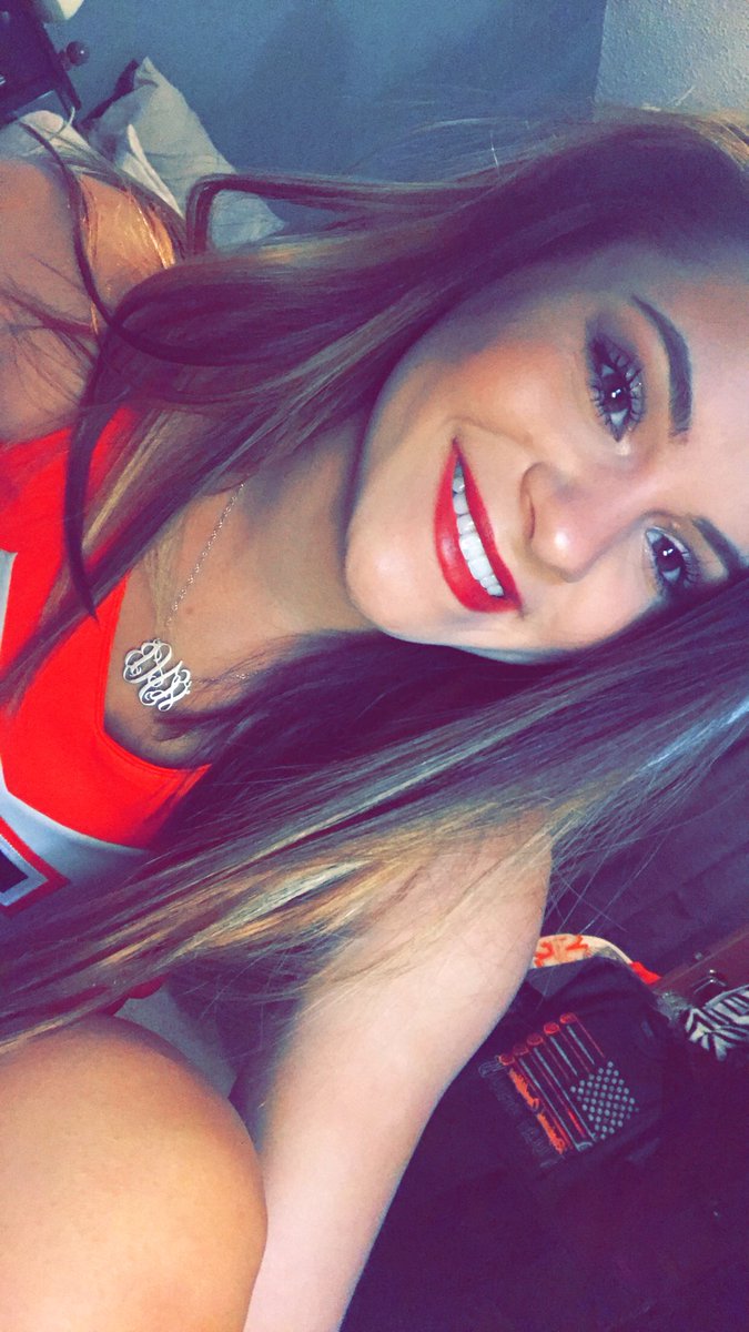 haleyyhutchh's tweet photo. I cheered in the parade for the last time today. #MyFirstLast :( https://t.co/k3TXlqCtGb