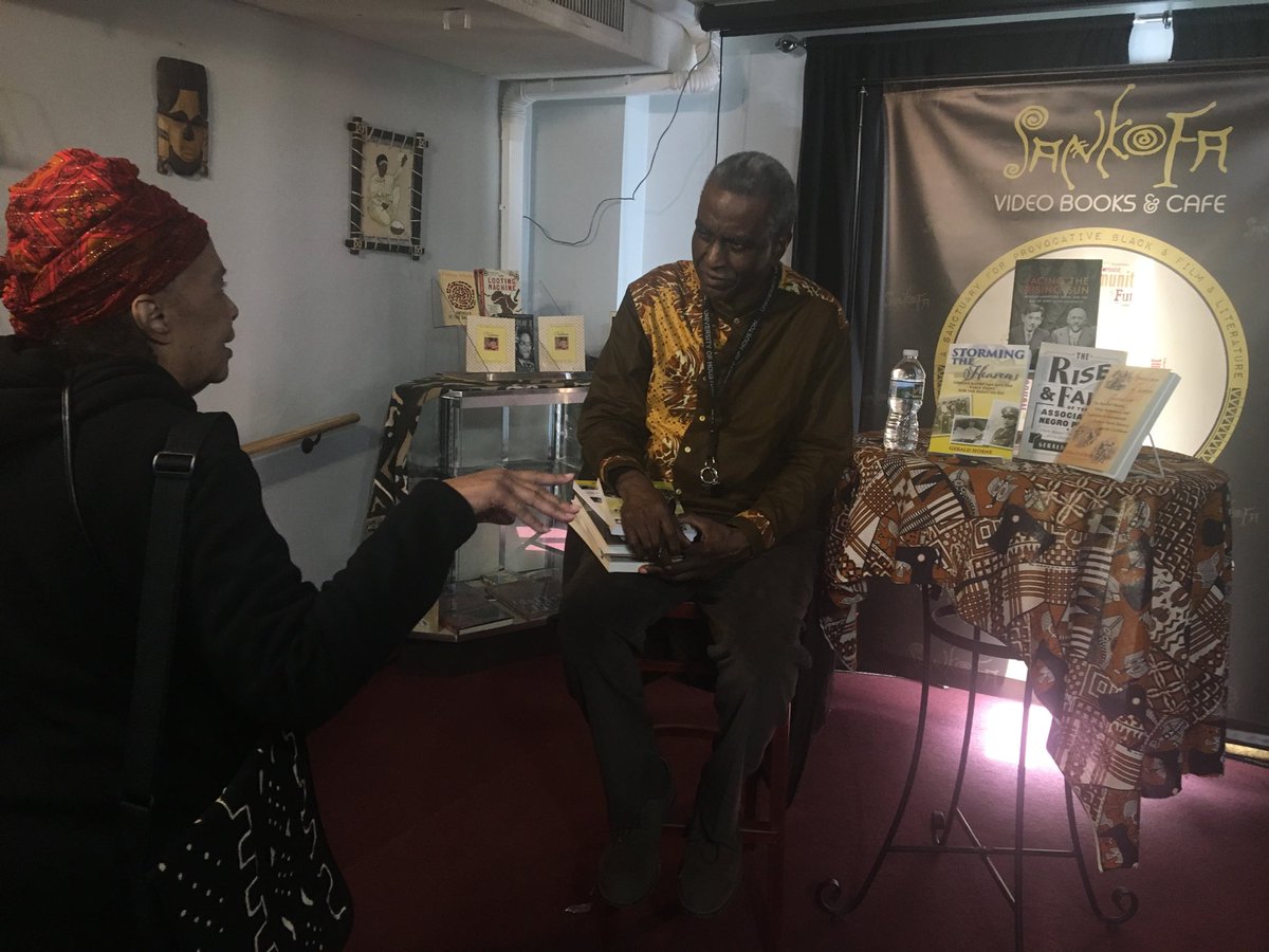 Greg Carr On Twitter Dorie Ladner Catches Up With Gerald Horne After His Latest Stop At Sankofadc And A Community Discussion Of Four More Books Added To The Horne Oeuvre Rise And