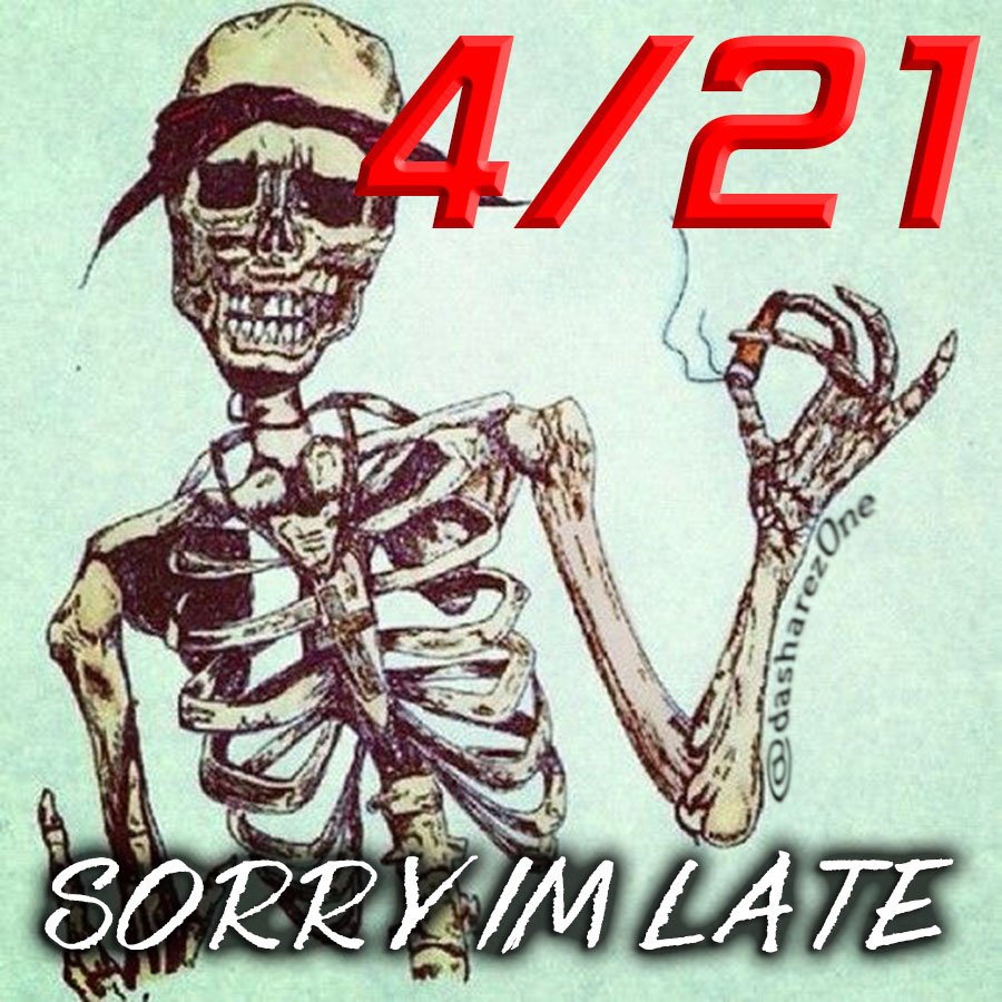 IS ANYONE STILL SMOKEN SORRY IM LATE https://t.co/pOwVycTn1v —ADMI