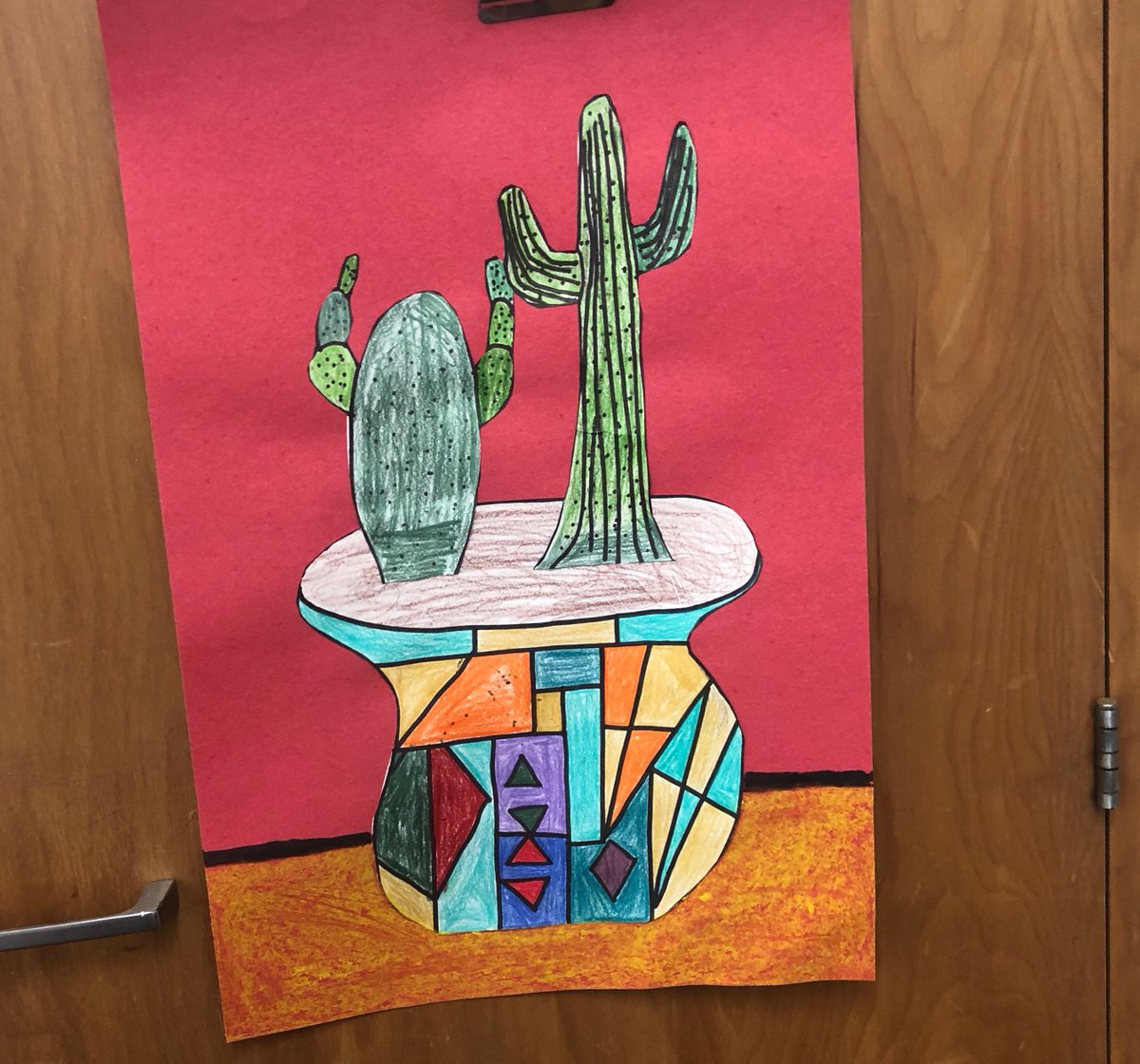 MsWiningArt's tweet photo. 5th grade artists creating one of a kind cactus drawings. https://t.co/IH6Wcn9YtN