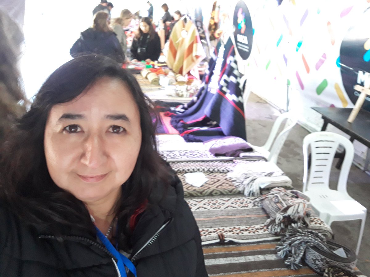 Jeka2113's tweet photo. #MICAFEDERAL En Bariloche representando a PREPAP Artesanías santacruceñas...@SecreCultura201 https://t.co/ITsYapnafs