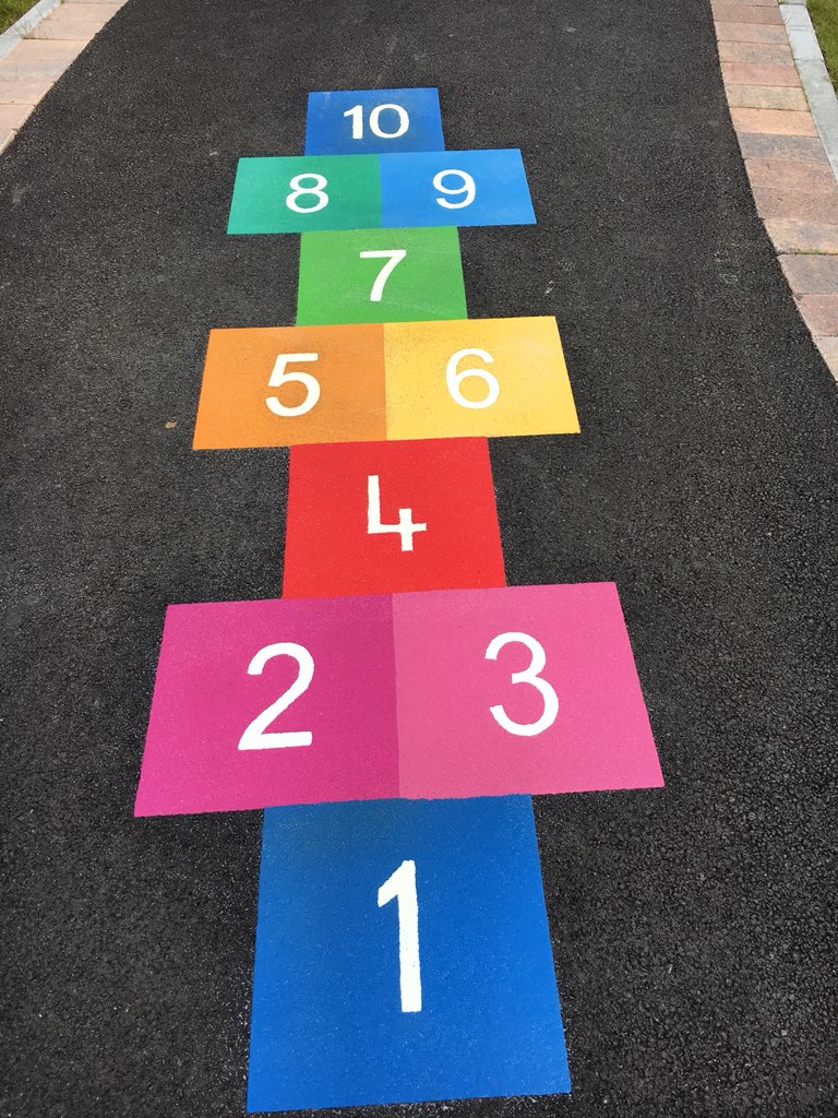 CarparkLining's tweet photo. Playground Marking - Tralee Regeneration Project in Moyderwell. https://t.co/fJZNpNev7F