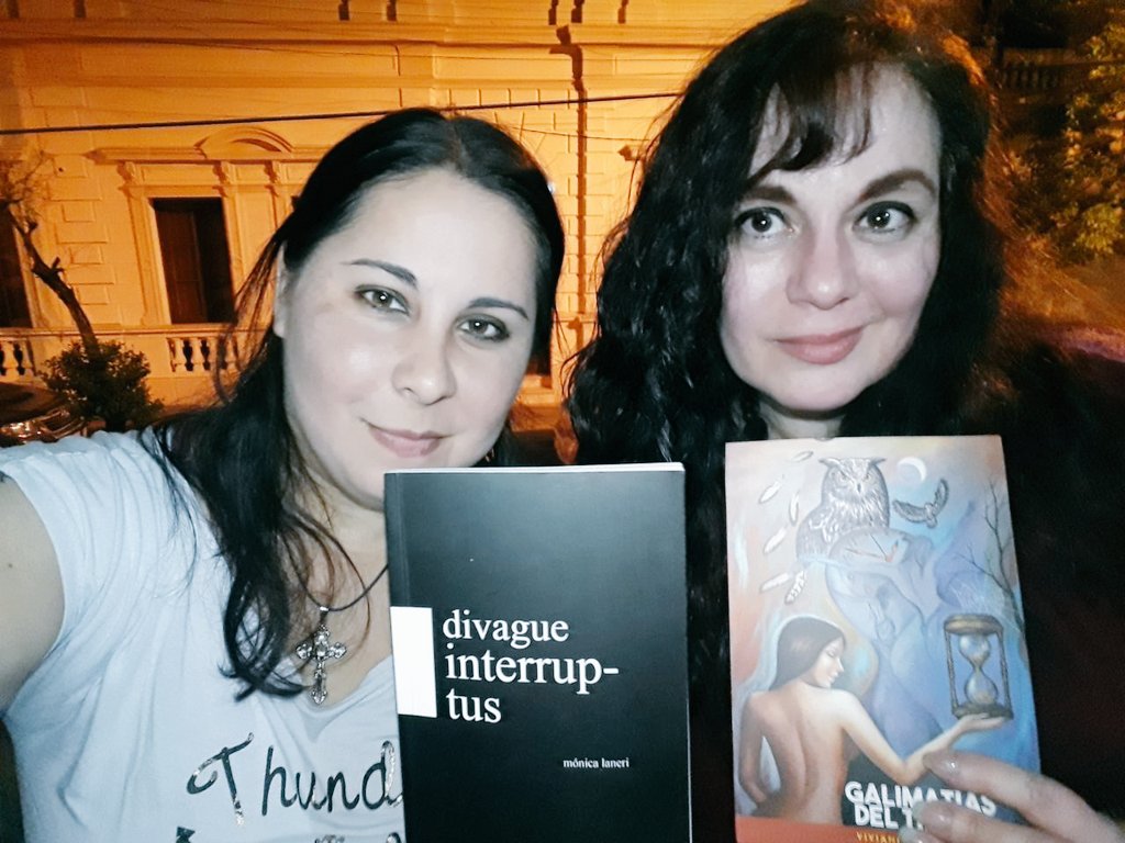 monilaneri's tweet photo. "Galimatias ..." y "Divague...". Intercambio de libros con @abraxas987 #PoesiaEnMovimiento #Literaity https://t.co/yJ0fjNCu6Z