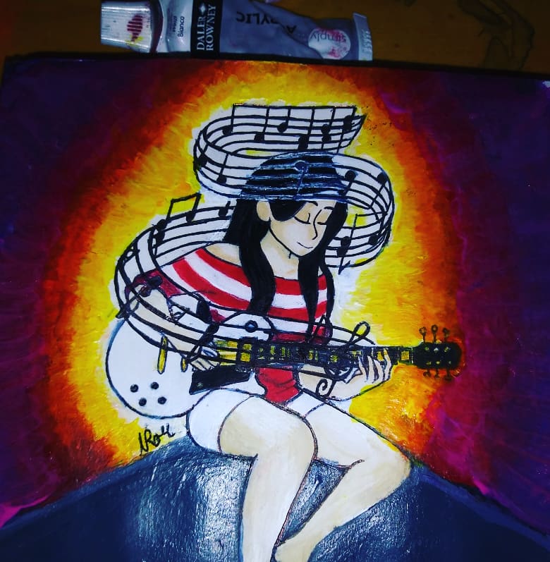 Alian_draws's tweet photo. Such grace 😍
 #art #painting #music #acousticguitar https://t.co/Cj4Rzu5fsT