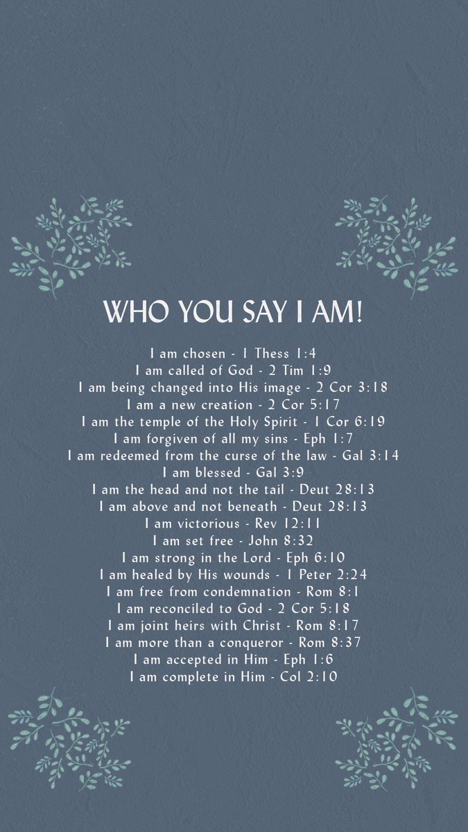 Merisha20's tweet image. Who You say I am!!!!