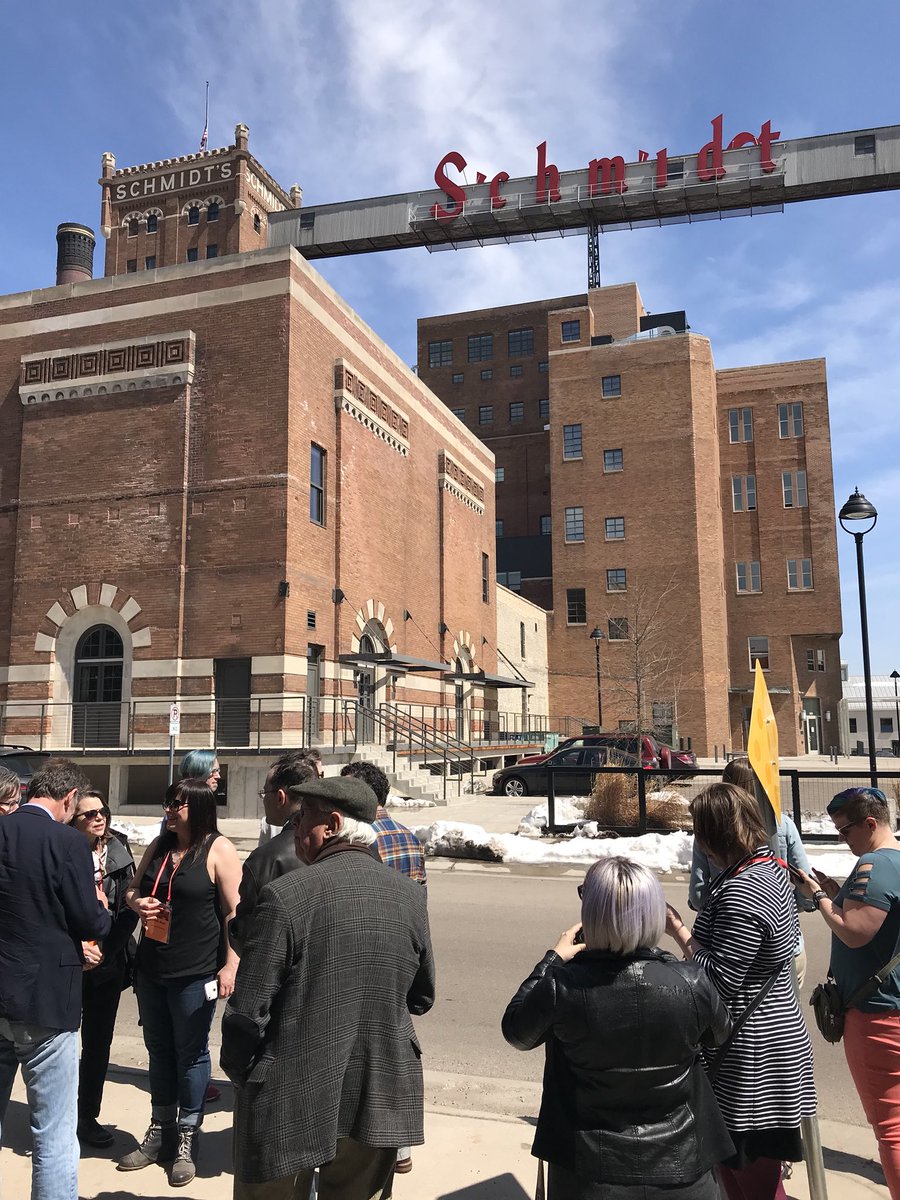 VictoriaMYoung's tweet photo. Making Beer in the Twin Cities tour! @SAH1365 #SAH2018 https://t.co/QfCu8pUfhZ
