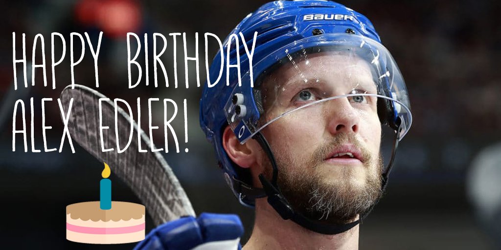 Happy birthday Alex Edler! From all of us at Canuck Place, we hope you have an amazing one! 