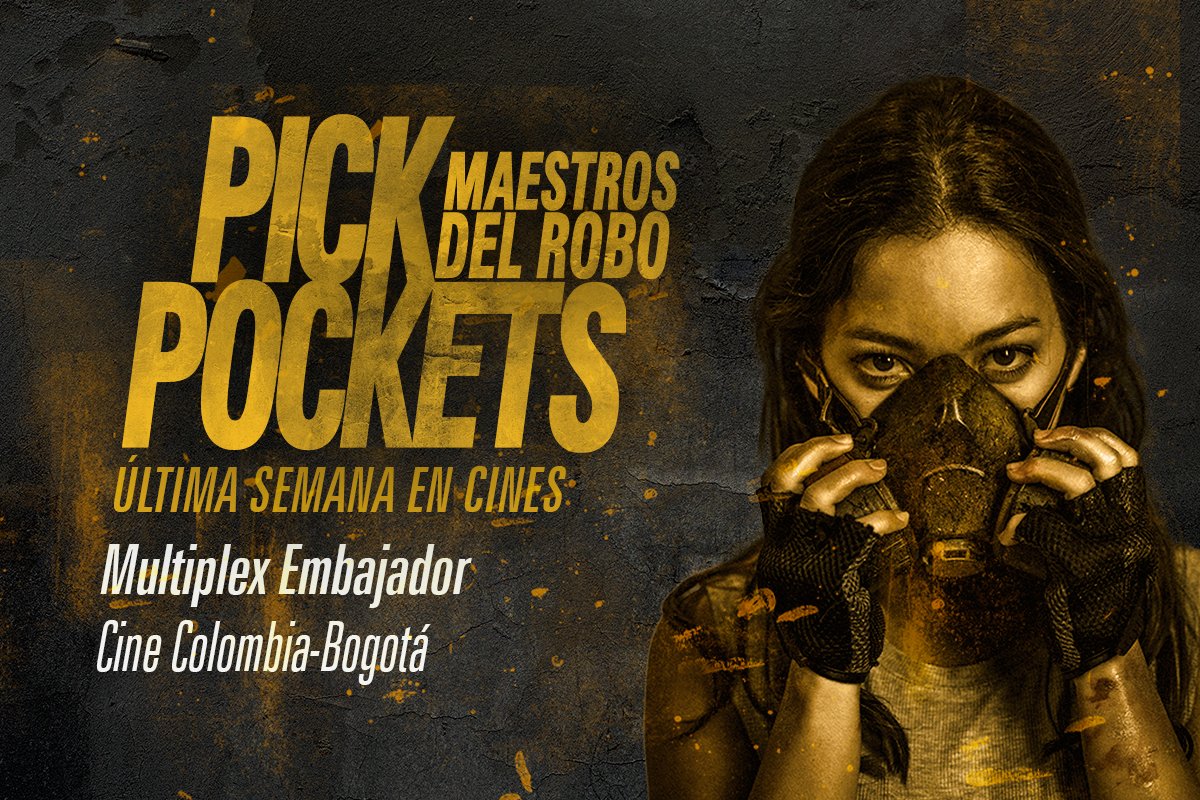 pickpocketsmdr's tweet photo. No se queden dormidos ni dejen pasar la última semana de Pickpockets - Maestros del robo en salas de cine, porque #ElVivoViveDelBobo ¡Mucho ojo! https://t.co/hHt5dYSYIk