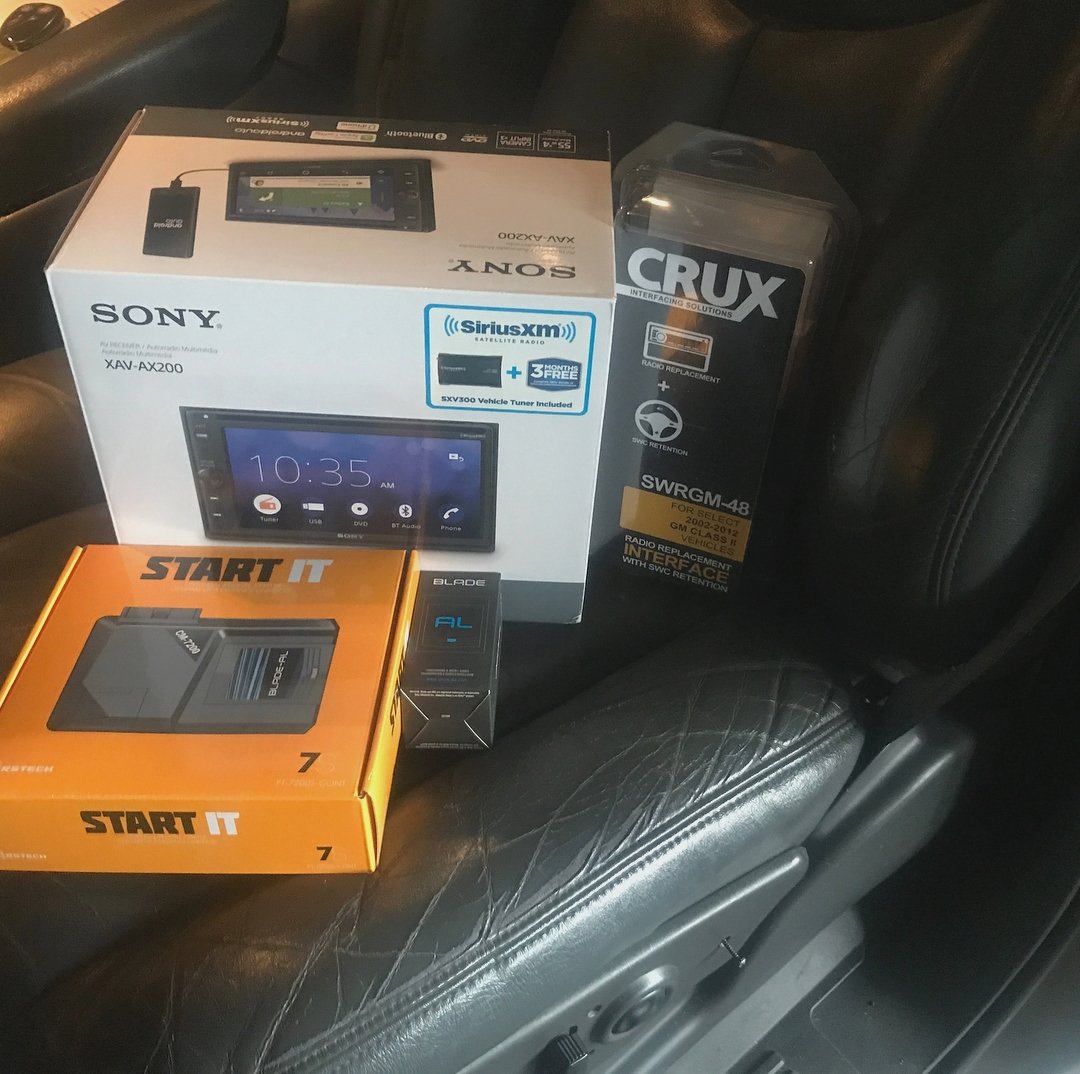 carstereopa's tweet photo. Sony XAV-AX200 so now they customer has CarPlay. Also they can stay warm in cold with Compustar remote starter. #platinummotorwerks #sony #carplay #firstech #idatalink #cruxinterfacing #gmc #gm
Are you looking for the best Car Audio Customization & Window Tint Shop in the Pitt https://t.co/5nTRKaqINr
