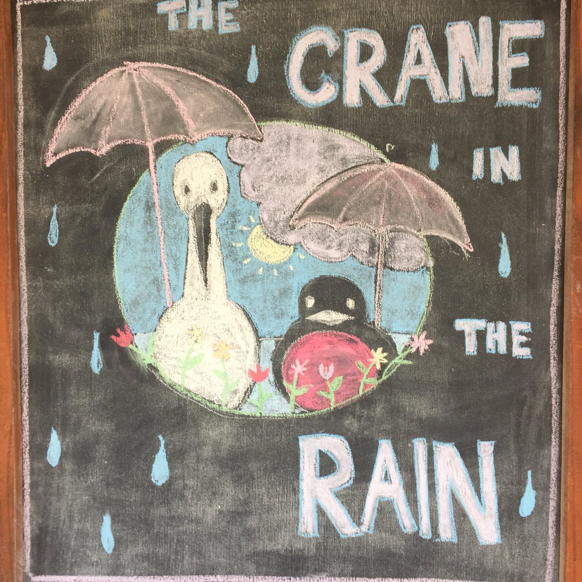 Crane and Robin tweet media