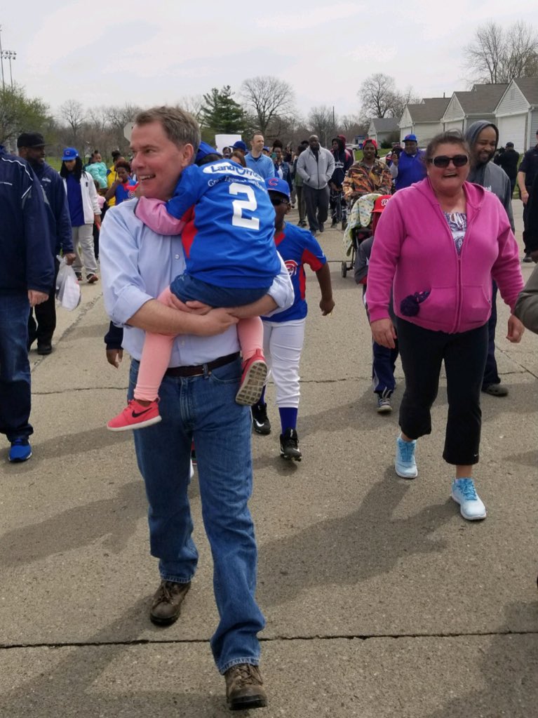 When one of our neighbors is down, or a parade goes on just a little too long — in Indianapolis, we always offer a helping hand.... or a ride back to the little league field.