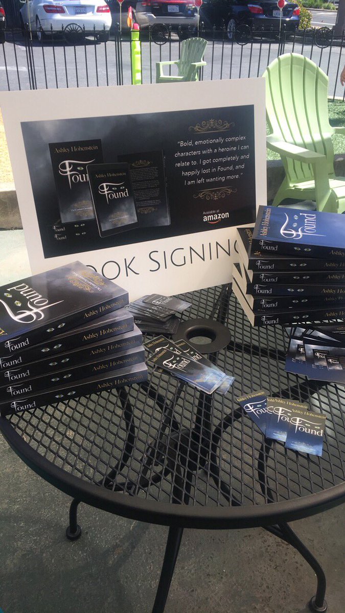 ashhohenstein's tweet photo. Great day for a book signing! #theconduitchronicles #indieauthor #readingtime https://t.co/W9b4qzSsgX