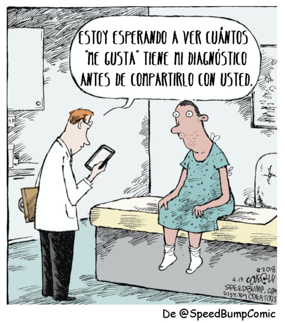 Hi <a href="/speedbumpcomic/">Dave Coverly</a> I have taken the liberty of translating your awsome cartoon to spread it amongst the spanish speaking medical world. It is brilliant!!
I hope you don't mind.
Thank you!!