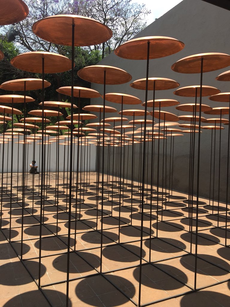 cuantificaremx's tweet image. Estamos en el recorrido de #OpenHouseCDMX . Museo Experimental del eco