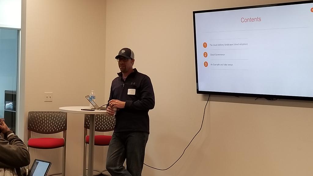 kziegler's tweet photo. #Governance in @azure at #goobalazure day in #milwaukee. https://t.co/nKNZdjClUk