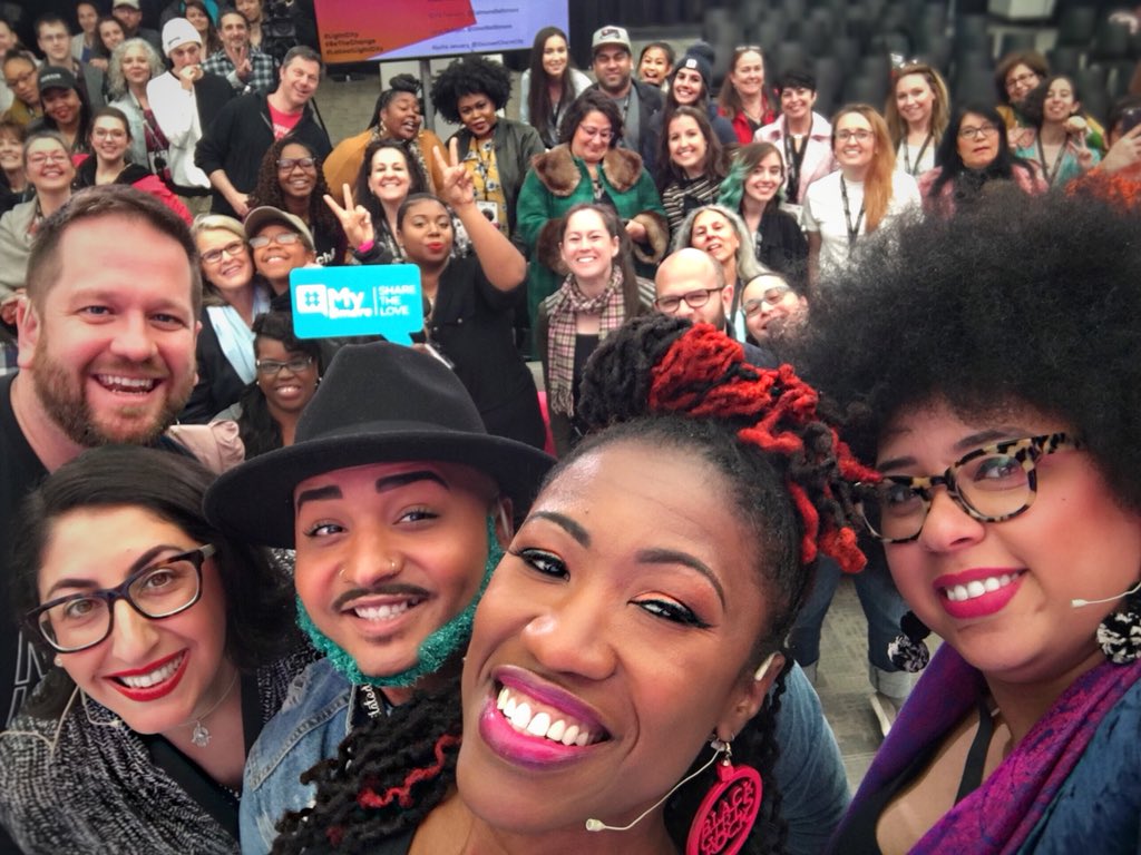 Selfie goals from none other than <a href="/Dionne_JW/">Dionne Joyner-Weems</a>. #MyBmore #LALC2018