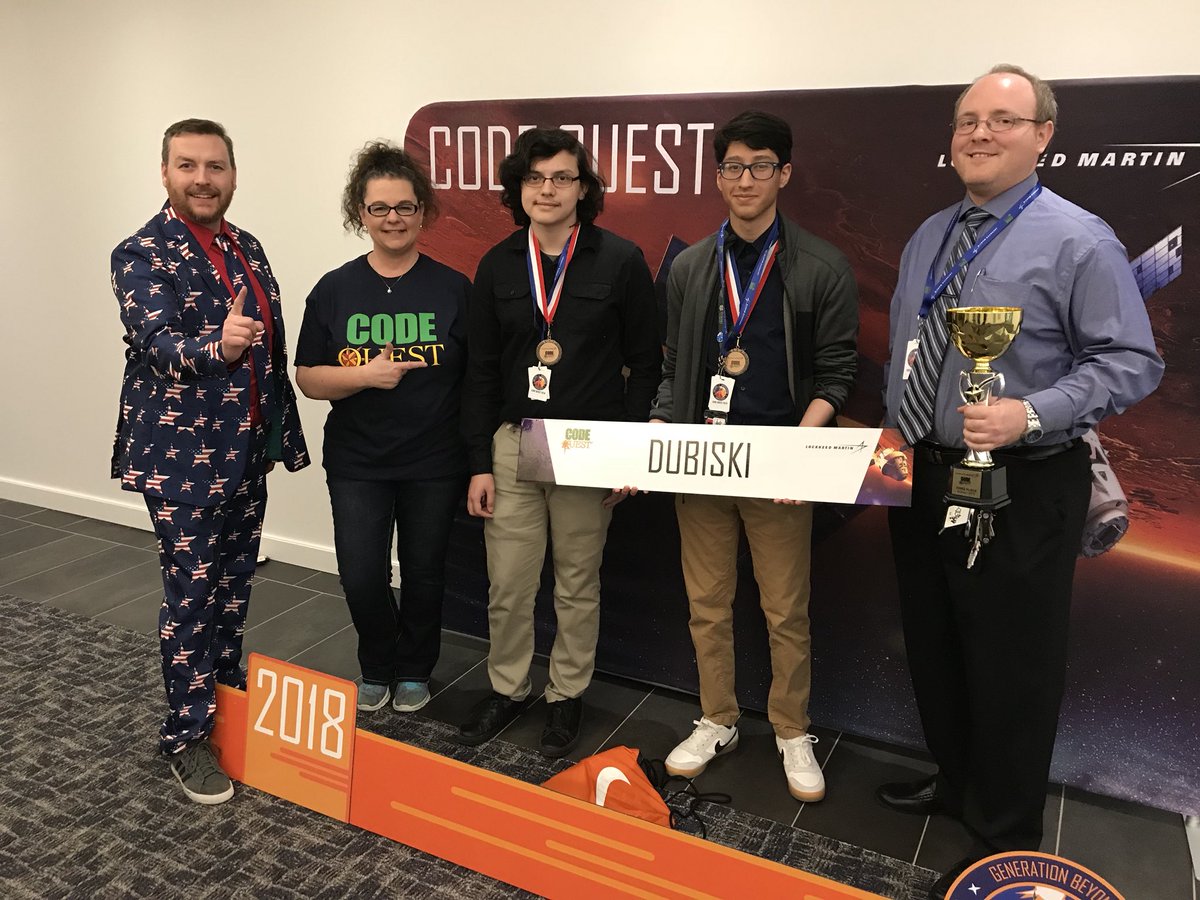 CodeQuest_mc's tweet photo. More Code Quest Winners! #codequest2018 https://t.co/ktsUPrWLiG