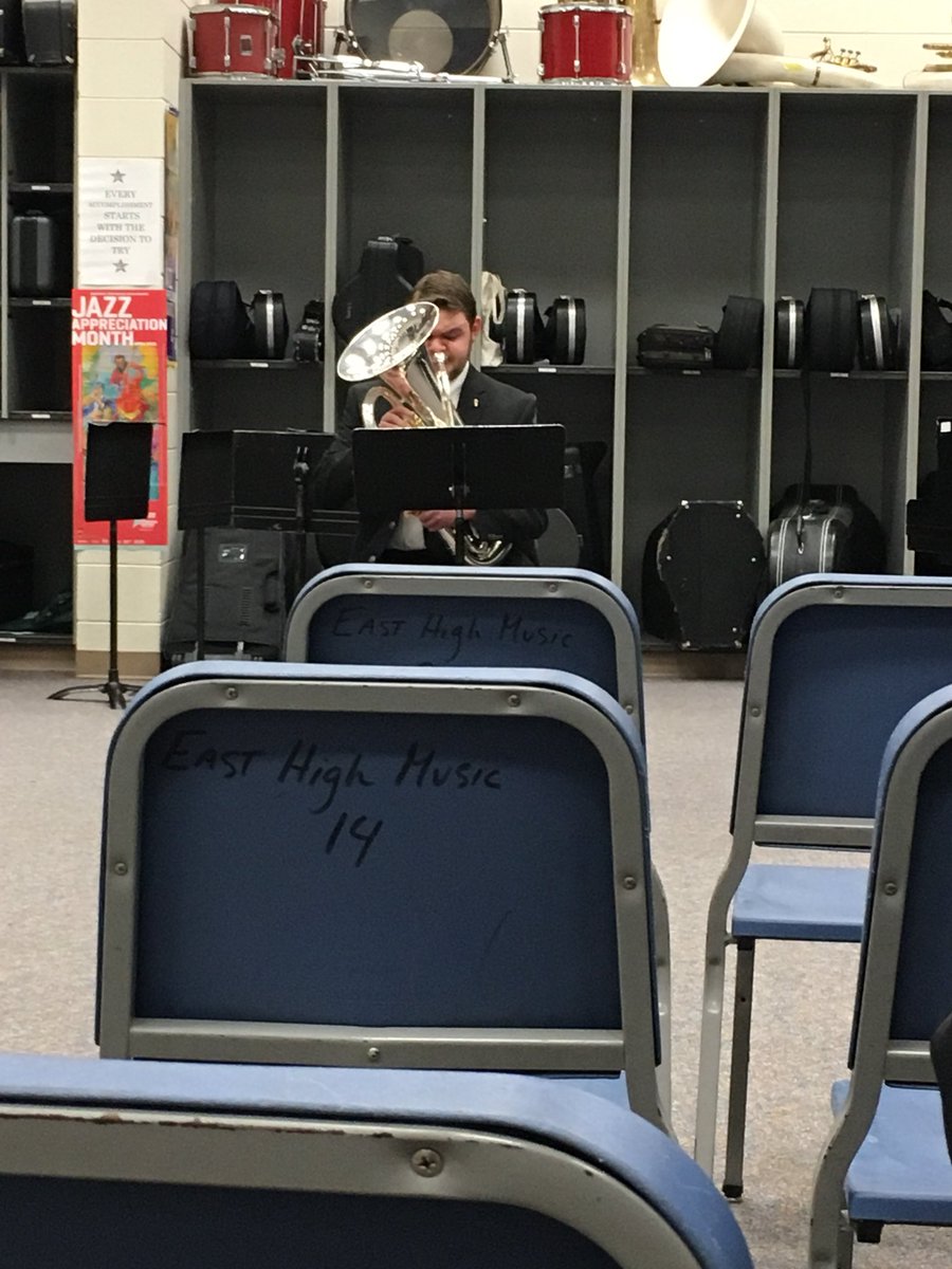 scnorthband's tweet photo. Congratulations to Aidan Shorey for being chosen as the Outstanding Performer for his Euphonium solo! https://t.co/s0K4I8GNib