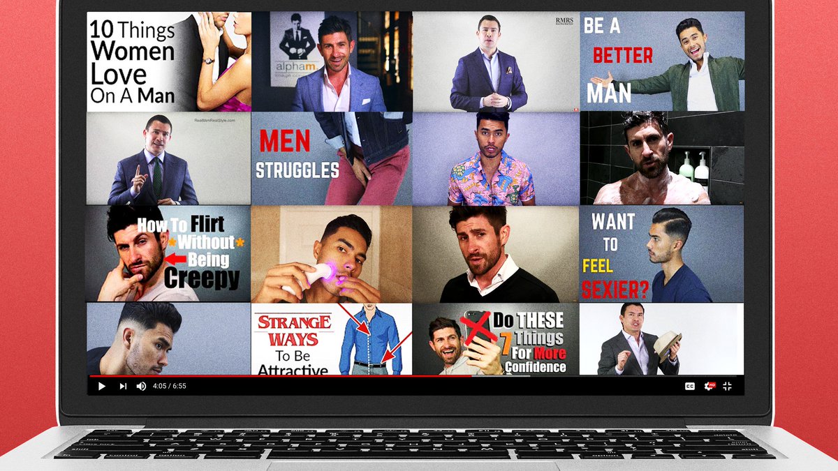 The YouTubers who teach men how to be men gq.mn/Rtn91Ff