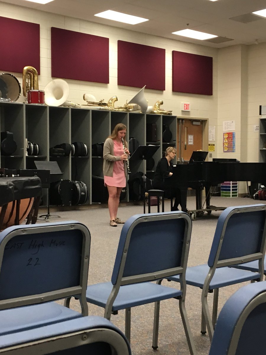 scnorthband's tweet photo. Students performing in the make-up Solo and Ensemble Festival today. Thanks for playing! You all did a great job! https://t.co/PgcbqXoZg3