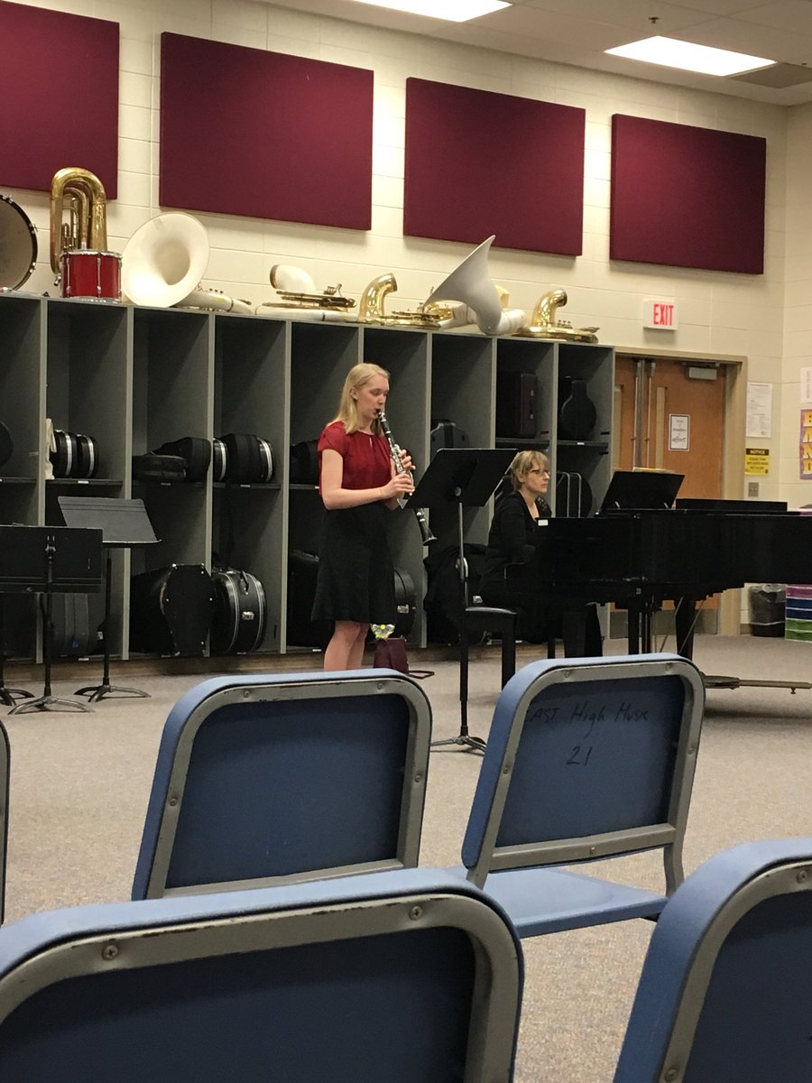 scnorthband's tweet photo. Students performing in the make-up Solo and Ensemble Festival today. Thanks for playing! You all did a great job! https://t.co/PgcbqXoZg3
